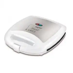 Beper 90620 Sandwichera Toast & Grill - 1300 W - Blanco