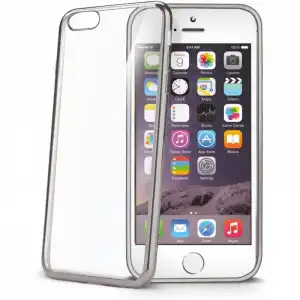 Celly Laser Funda Plata para Apple iPhone 7/8/SE 2020