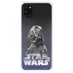 Funda Para Samsung Galaxy A31 Oficial De Star Wars Darth Vader Fondo Negro - Star Wars