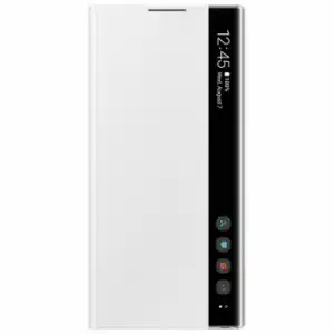 Funda Samsung Clear View Para Galaxy Note 10 Blanca Ef-zn970cw