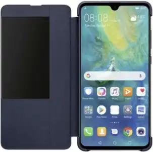 Funda View Flip Cover Para Huawei Mate 20 Azul