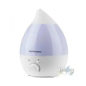 Humificador Ultrasónico Orbegozo. Salida De Vapor Ajustable. Luz De 7 Colores Diferentes. Potencia: 22 W.