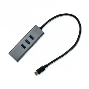 i-Tec Metal Hub USB-C 3xUSB 3.0 + Gigabit Ethernet