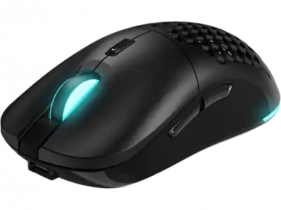 Ratón gaming - Newskill Arakne Elite, Inalámbrico, 16.000 ppp, Iluminación RGB, Sensor PixArt PMW-3335, Negro