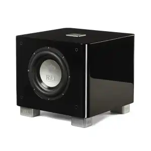 REL Acoustics - Subwoofer activo REL Acoustics T/7x, Negro lacado.