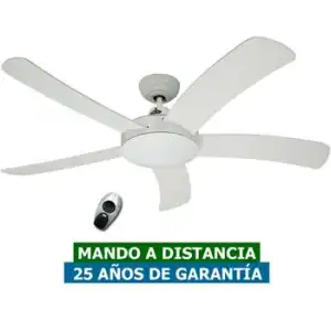 Ventilador De Techo Casafan 9513272 Falcetto 132 We Blanco