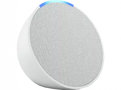 Altavoz inteligente - Amazon Echo Pop, Bluetooth con Alexa de sonido potente y compacto, Blanco