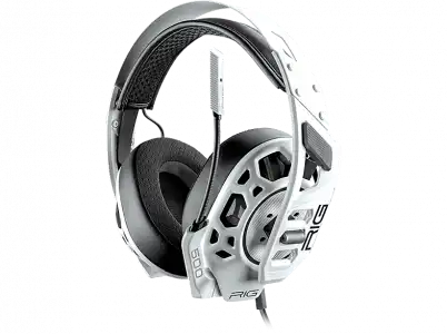 Auriculares gaming - Nacon RIG 500 PRO HC GEN2, Con cable, Dolby Atmos, Blanco