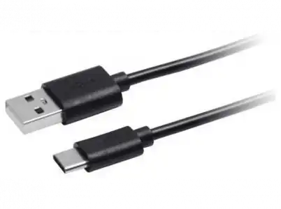 Cable - De USB-A a USB-C, OK OZB-541, Longitud 1 m, Negro