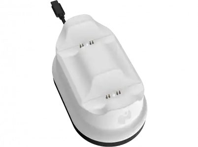 Cargador - PDP Metavolt 052-016-WH, Para PS5, USB-C, Dual, Diseño elegante, Blanco