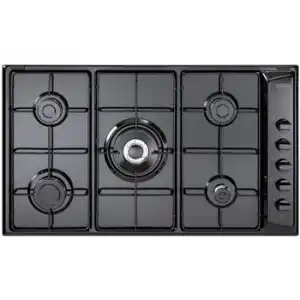 Delonghi Nl 59 Dd Hobs Negro Integrado 90 Cm Encimera De Gas 5 Zona(s)