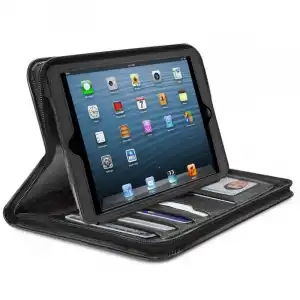 Iluv CEO Funda de Polipiel Negra para Tablet hasta 8"