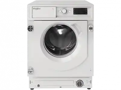 Lavadora carga frontal - Whirlpool BI WMWG 71483E EU N, 7 kg, 1400 rpm, Tecnología 6th Sense, Blanco