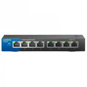 Linksys LGS108 Switch no Administrado Gigabit con 8 Puertos