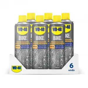 WD-40 Bike Pack 6 Spray Desengrasantes para Cadenas de Bicicleta 500ml