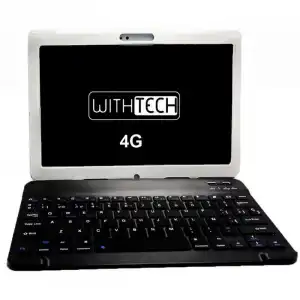 Withtech CIS Edison VI 10.1" 6/64GB 4G Plata + Funda con Teclado