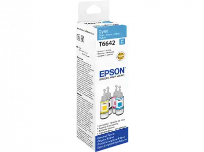 Botella tinta Ecotank - Epson T6642 cian