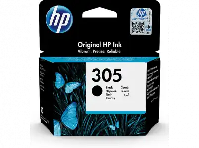 Cartucho de tinta - Original HP 305, Negro, 3YM61AE