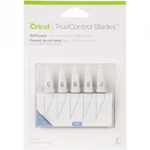 Cricut Set de 5 Cuchillas de Repuesto para Cutter Cricut TrueControl