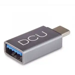 DCU Tecnologic Adaptador USB-C a USB 3.0 Gris