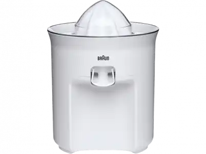 Exprimidor - Braun eléctrico Tribute Collection CJ 3050WH, 60 W de potencia, Capacidad vaso 1.75 l, Apto para lavavajillas, Blanco