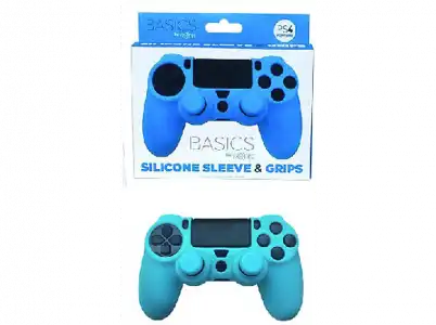 Funda + grips - FR-TEC Basics, Para PS4, Azul