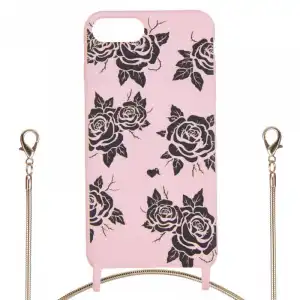 Funda Oficial de La Vecina Rubia Ultrasuave Rosa Colgante para iPhone 7 Plus