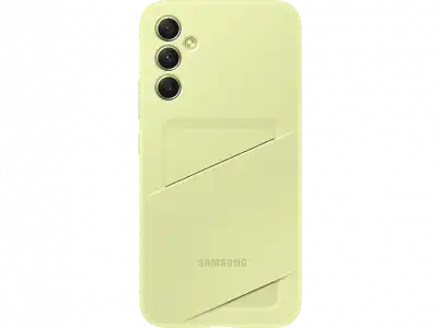 Funda - Samsung, Para Samsung Galaxy A34, 16.8 cm (6.6"), con Tarjetero, Trasera, TPU, Lima