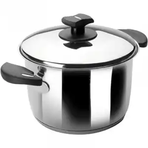 Lacor Ladycor Olla Recta con Tapa 24cm Acero Inoxidable