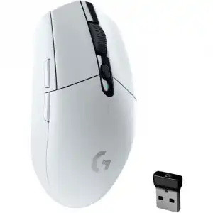 Logitech G305 LightSpeed Ratón Inalámbrico Gaming 12000DPI Blanco