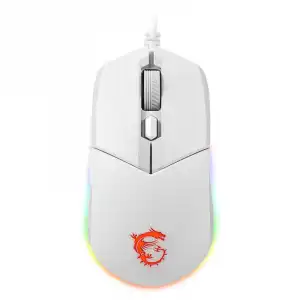 MSI Clutch GM11 Ratón Gaming 5000 DPI Blanco