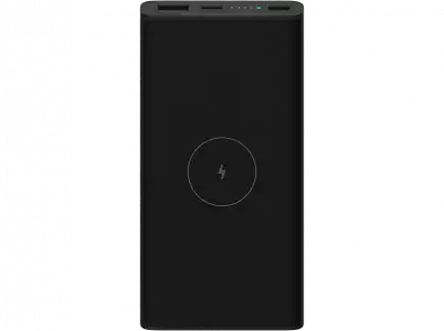 Powerbank - Xiaomi Mi Wireless Power Bank, 10000 mAh, USB/USB-C/Dispositivos Con Tecnología Qi, Negro