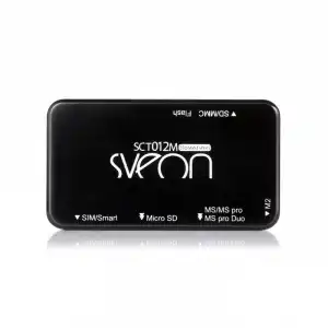 Sveon SCT012M Multilector de Tarjetas SD/MicroSD/MMC/MS/DNIe 3.0