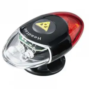 Topeak Headlux Luz LED para Casco Negro