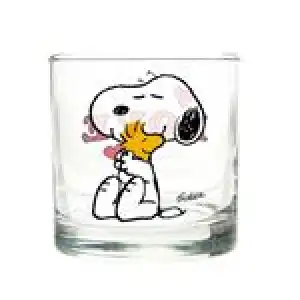 Vaso de cristal Cubic Snoopy Love