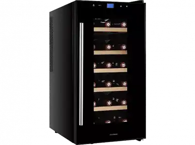 Vinoteca - Infiniton WCL-18T, Auto defrost, 18 Botellas, 52 l, Negro