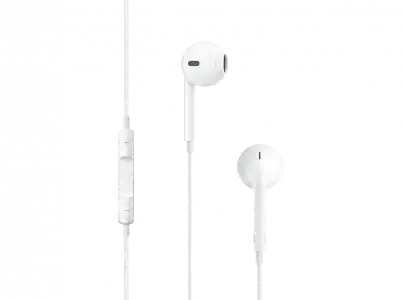 APPLE EarPods, Auriculares de botón, Cable, Conexión Jack 3.5 mm, Micrófono, Blanco