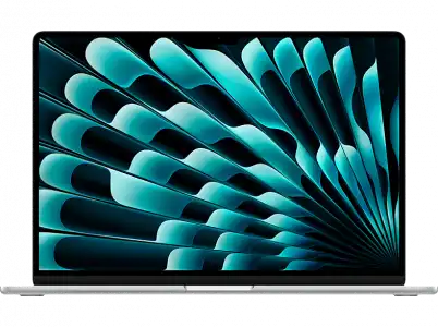 APPLE MacBook Air (2023), 15.3" Retina, Chip M2 de Apple, 8 GB, 512 GB SSD, MacOS, Teclado Magic Keyboard Touch ID, Plata