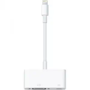 Apple - Md825zm/a Vga (d-sub) Blanco Adaptador De Cable De Vídeo