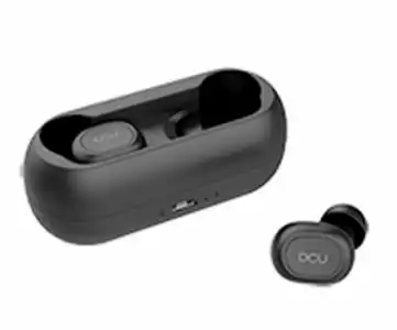 Dcu Earbuds Negro Auriculares Inalámbricos Dsp Bluetooth Con Micrófono Y Estuche-batería Ipx4