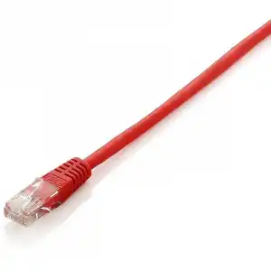 Equip Cable de Red RJ45 U/UTP Cat.5e Rojo 1m