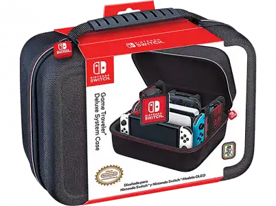 Funda - Ardistel NNS61, Para Nintendo Switch y OLED, Negro