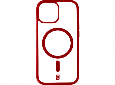 Funda - CellularLine POPMAGIPH15R, Para Apple iPhone 15, Trasera, TPU, MagSafe, Rojo