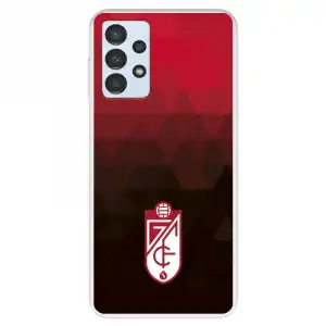 Funda Para Samsung Galaxy A13 4g Del Escudo - Fondo Rojo Y Negro - Licencia Oficial Granada Cf