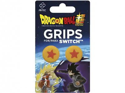 Grips- FR-TEC Dragon Ball Súper, Para PS4, 2 unidades, Amarillo y Rojo