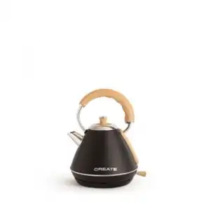 Hervidor De Agua Eléctrico - Kettle Retro - Negro