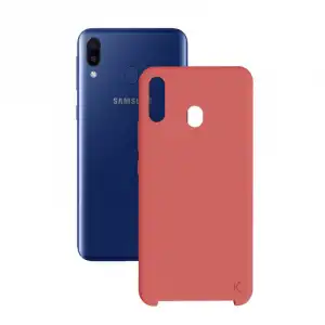 Ksix Soft Silicone Roja para Samsung Galaxy M20