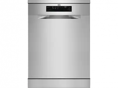 Lavavajillas - AEG FFB74927ZM, 14 servicios, 8 programas, 60 cm, Sistema AirDry, Inox