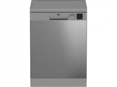 Lavavajillas - Beko DVN05320X, 13 servicios, 5 programas, 60 cm, Inox