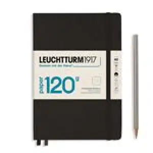 Libreta Leuchtturm Notebook Edition Medium A5 Puntos Negro 120g